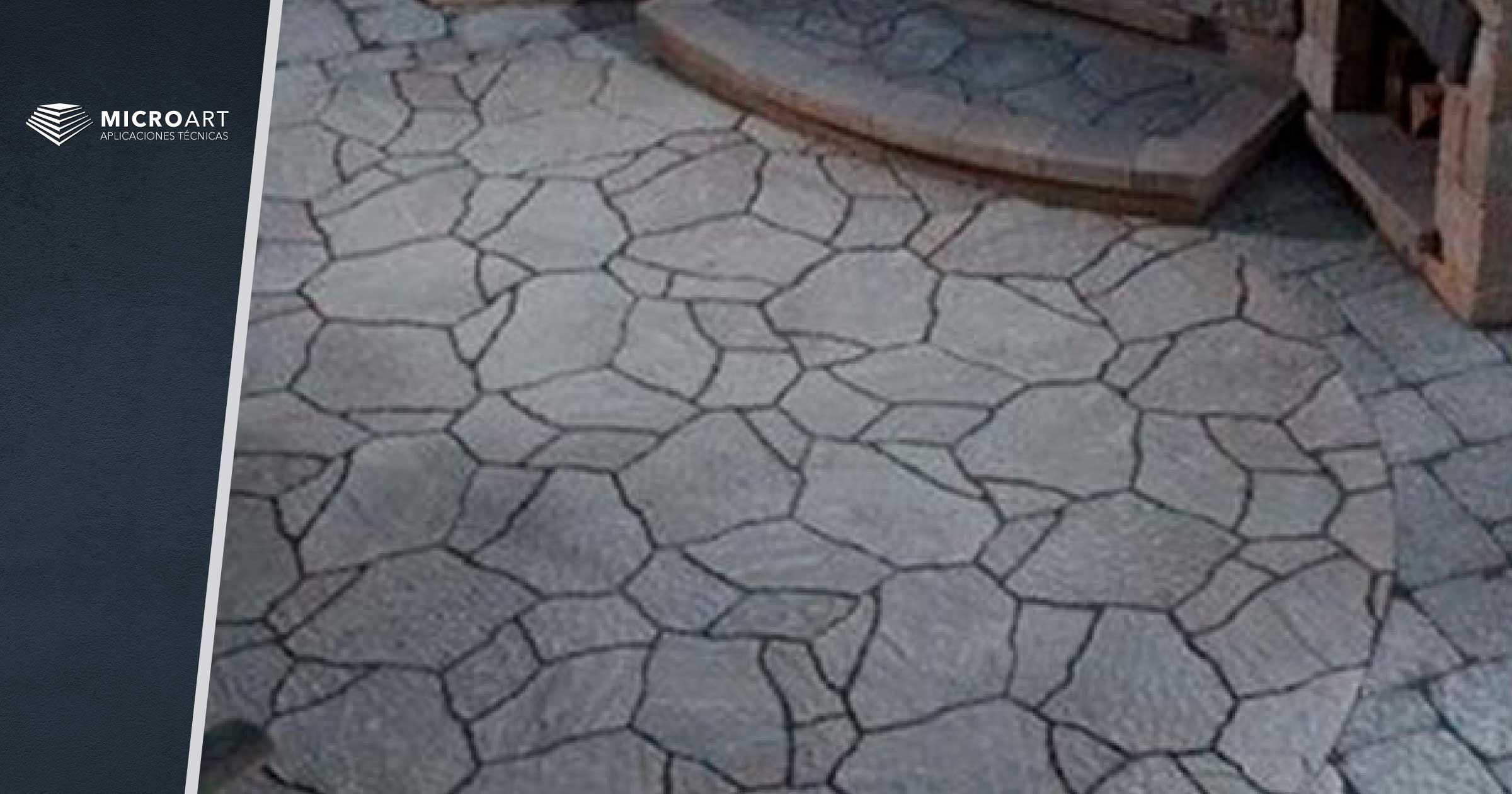 El hormigón impreso en la decoración de interior y exterior