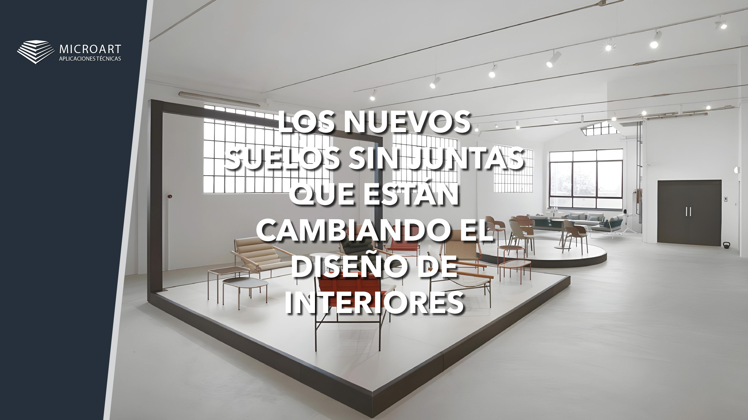 Los nuevos suelos sin juntas que están cambiando el diseño de interiores