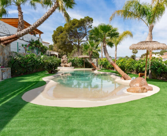 Piscina de arena en Jávea